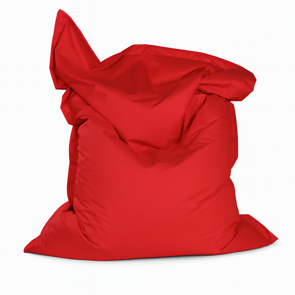 Pouf XL Extérieur rouge