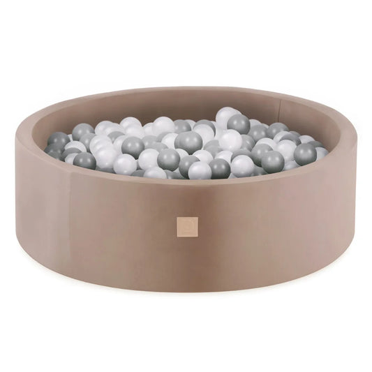 Piscine a balle marron en coton