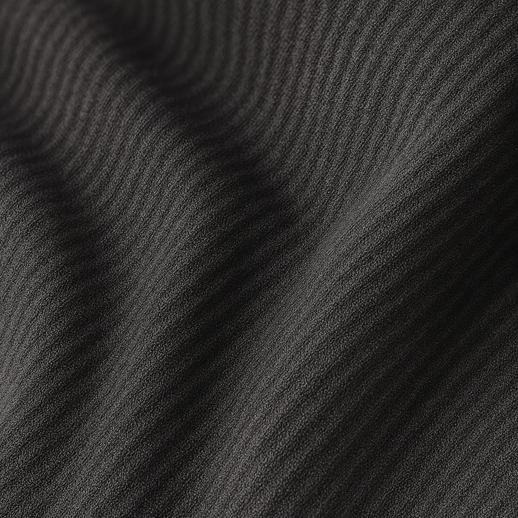 Matière lin en noir